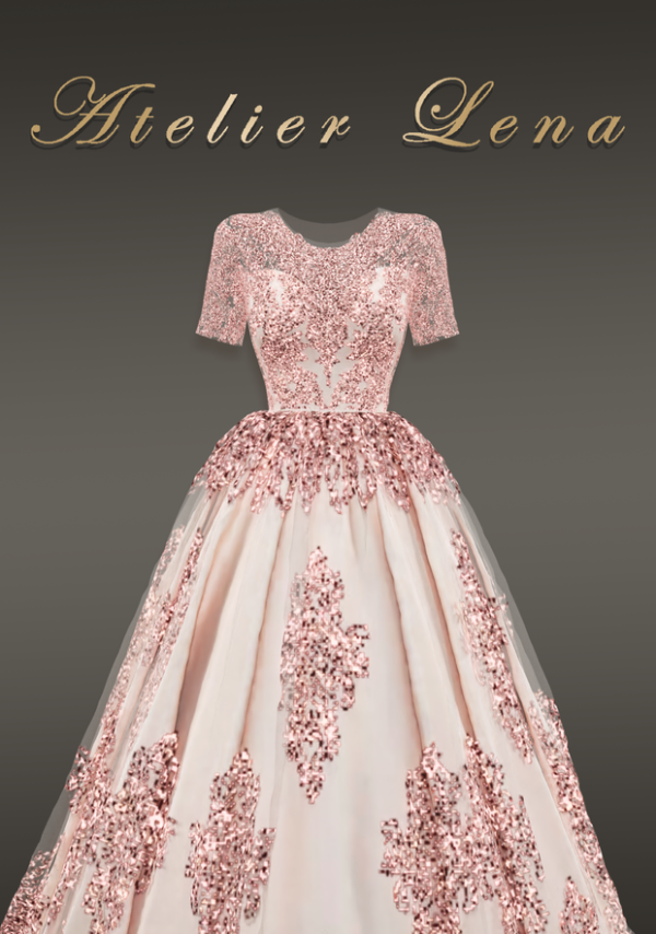 Alpha [Atelier Lena] Renewal Melisa Dress Veil Set by simsfinds - The Sims 4 Custom Content