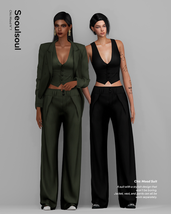 Alpha SIMS4 Chic Mood N1 by simsfinds - The Sims 4 Custom Content