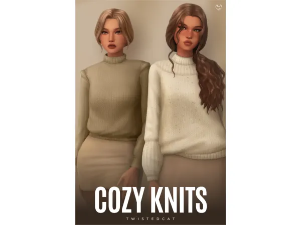 Maxis Match Cozy Knits - The Sims 4 Custom Content
