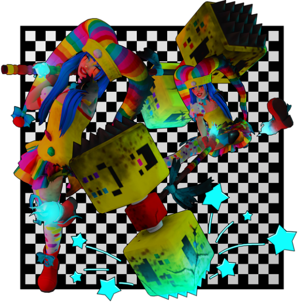 Maxis Match Pancake the Clown Ghost Set by simsfinds - The Sims 4 Custom Content