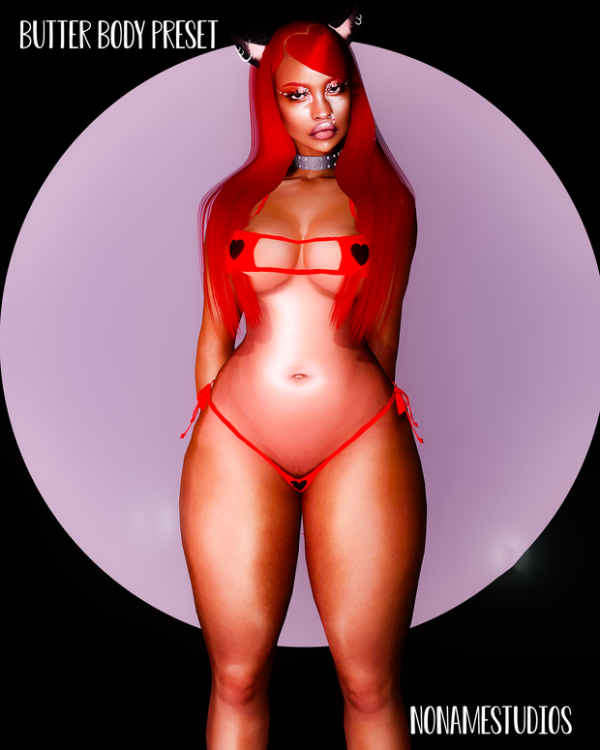 Alpha Butter Body Preset by simsfinds - The Sims 4 Custom Content