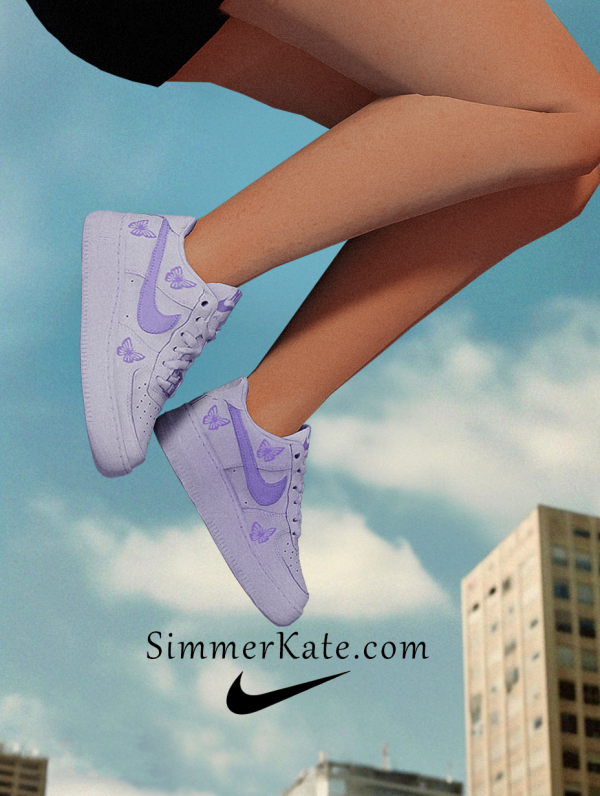Alpha Nike Airforce 1 by simmerkatex - The Sims 4 Custom Content