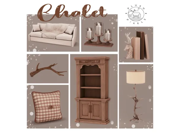 Maxis Match Swiss chalet - The Sims 4 Custom Content