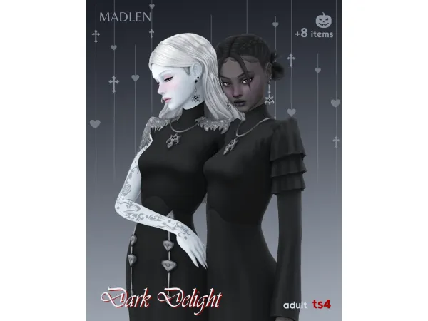Mix Dark Delight Set - The Sims 4 Custom Content