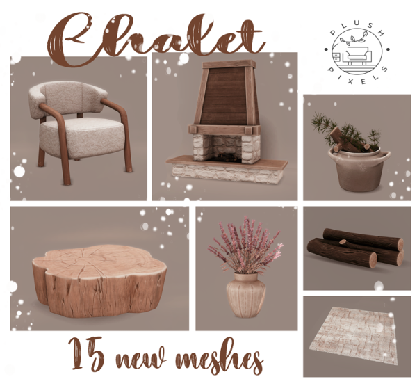 Maxis Match Swiss Chalet by plush_pixels - The Sims 4 Custom Content