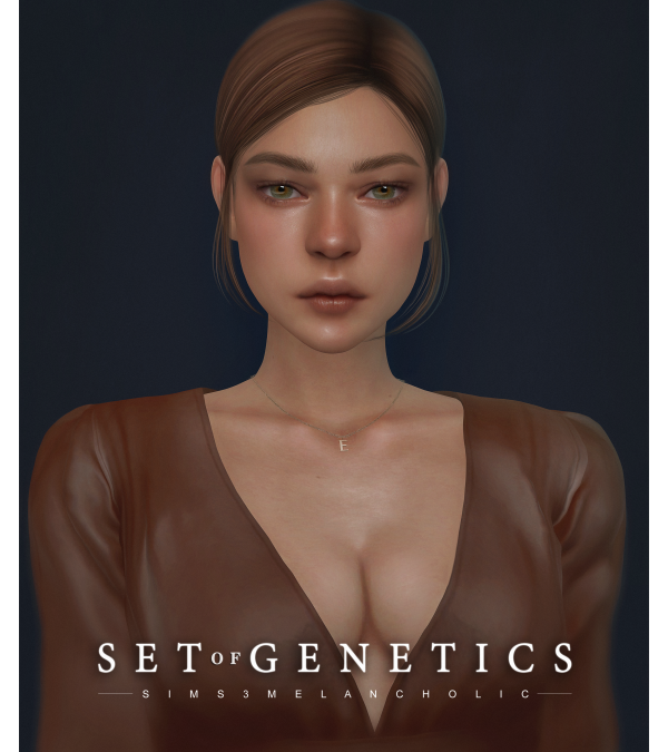 Alpha set of genetics by simsfinds - The Sims 4 Custom Content