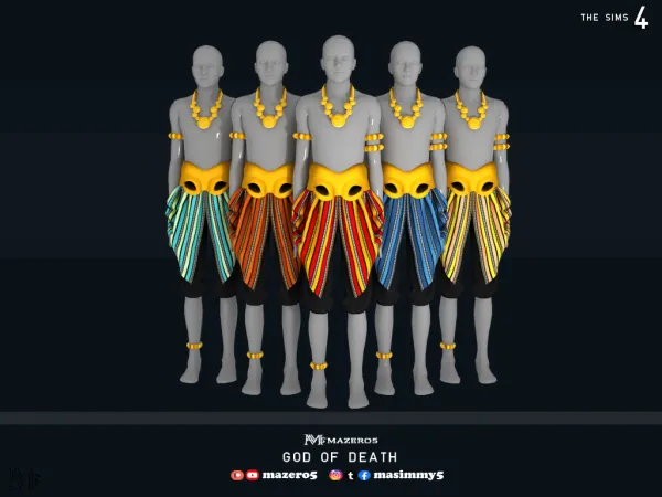 Mix Symythology God of Death by simsfinds - The Sims 4 Custom Content