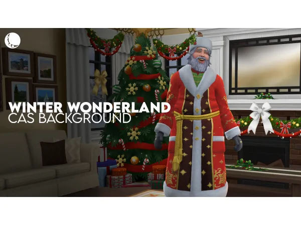 Maxis Match Winter Wonderland (CAS Background) by Simsiboy_ - The Sims 4 Custom Content