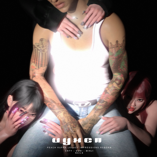 Alpha vyxen nails set by vyxen - The Sims 4 Custom Content