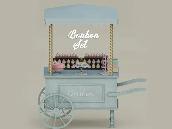 Alpha Bonbon Set by mechtasims - The Sims 4 Custom Content