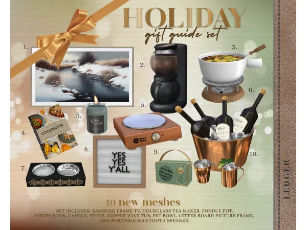 Holiday Giit Guide Set by Ledger Atelier (Workroom/Atelier)