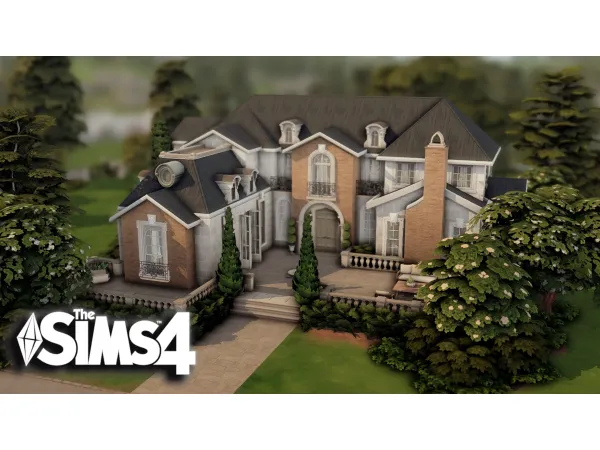 Maxis Match Charming Windenburg estate by bojanasims - The Sims 4 Custom Content
