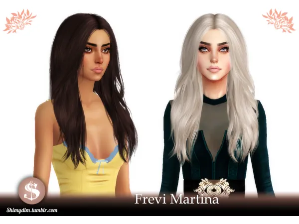Alpha [ ] FREVI MARTINA by simsfinds - The Sims 4 Custom Content