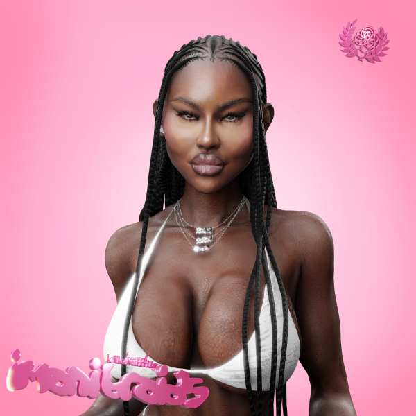 Alpha imani braids by simsfinds - The Sims 4 Custom Content