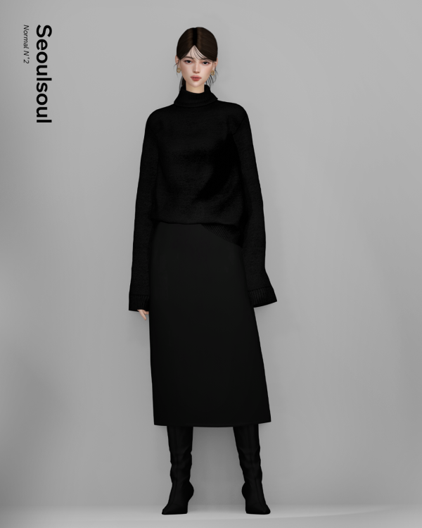 Alpha Normal N2 by simsfinds - The Sims 4 Custom Content