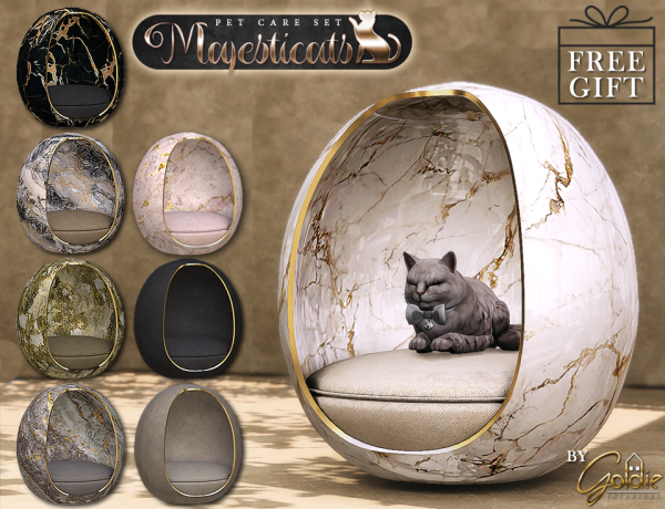Alpha Majesticats (Free Gift) by goldie_s4 - The Sims 4 Custom Content