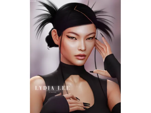 Alpha LYDIA LEE FACE MASKS AND SKIN OVERLAY EARLY ACCESS by BoatAom - The Sims 4 Custom Content