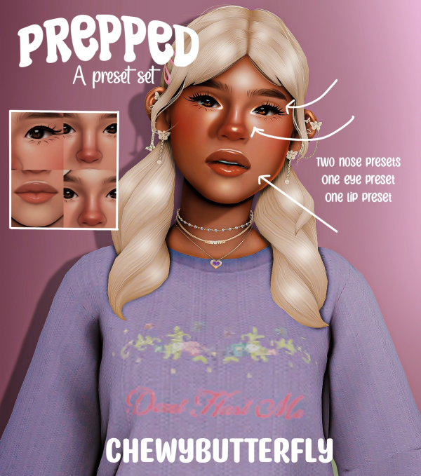 Maxis Match prepped a preset set by simsfinds - The Sims 4 Custom Content