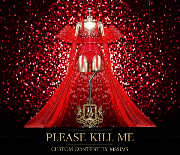 Alpha PLEASE KILL ME by simsfinds - The Sims 4 Custom Content