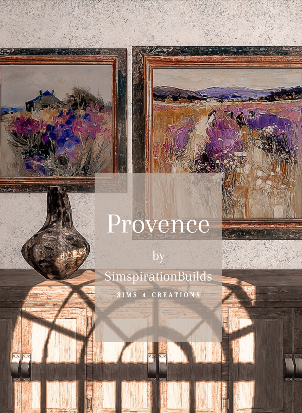 Alpha Provence by simsfinds - The Sims 4 Custom Content