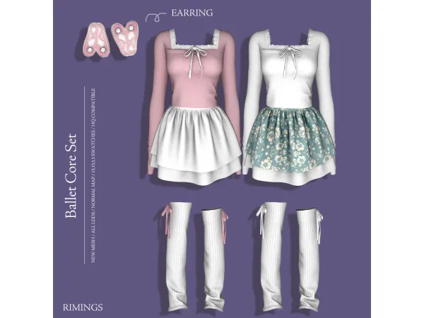 [RIMINGS] Ballet Core Set by RIMINGs