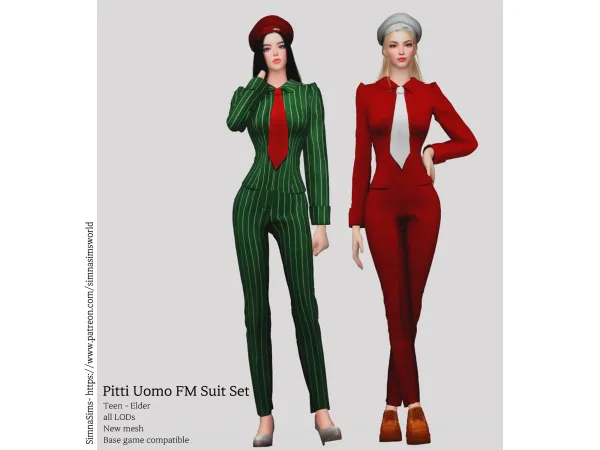 Pitti Uomo FM Suit Set by simnasimsworld