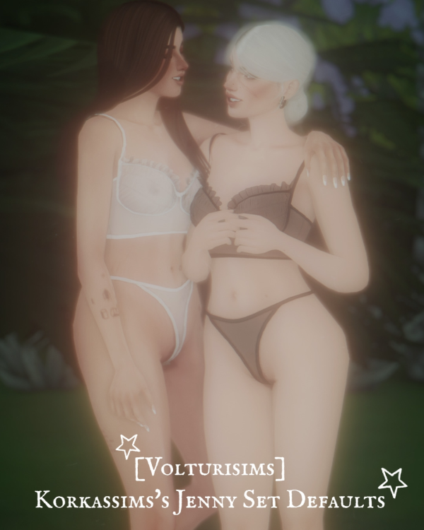 Alpha 'alpha' undies replacements by simsfinds - The Sims 4 Custom Content