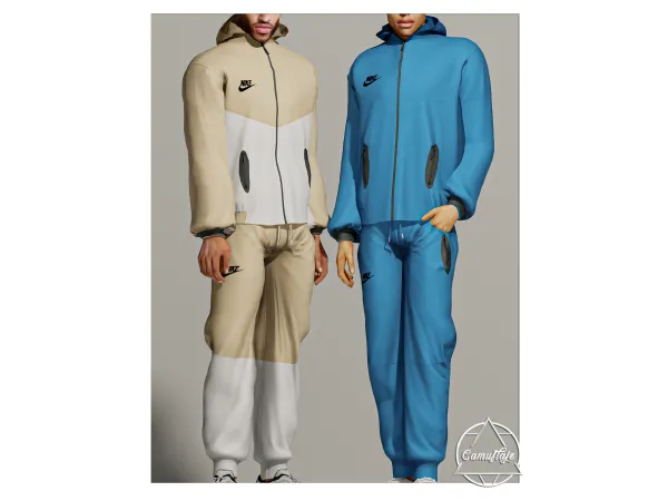 Alpha Nike Male Collection by camuflaje - The Sims 4 Custom Content