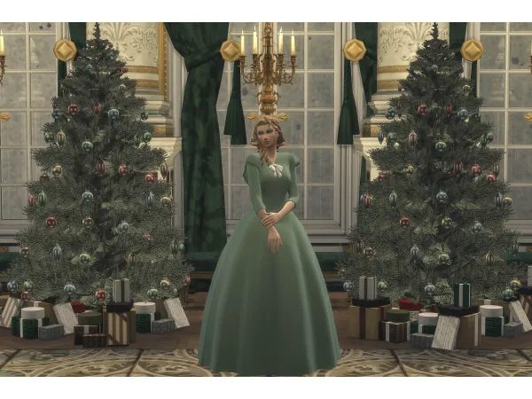 Mix Advent Calender 2023 Day I Robe d'Adelaide by thornoliachronicles - The Sims 4 Custom Content