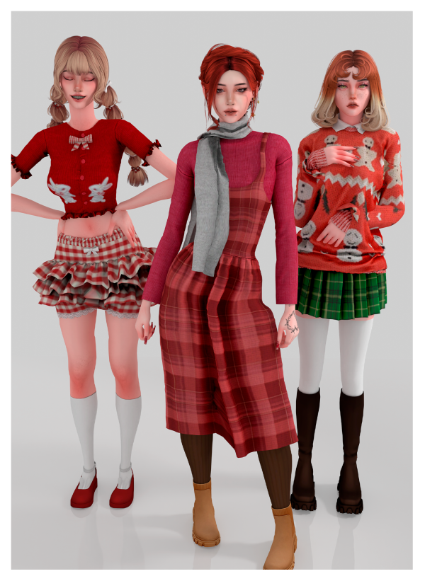 Alpha XTIMAS COLLECTION by ohmybunnny2 - The Sims 4 Custom Content