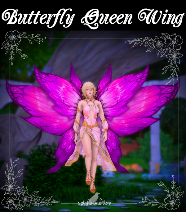 Mix Butterfly wings by simsfinds - The Sims 4 Custom Content