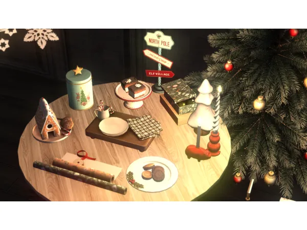 4t2 AnYe Holiday Clutter - The Sims 2 Custom Content