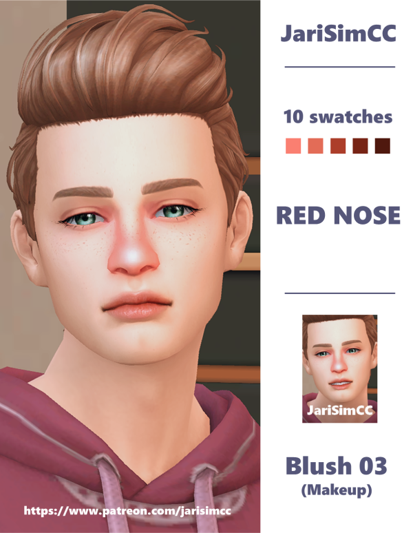 Maxis Match JariSimCC Blush 03 by simsfinds - The Sims 4 Custom Content