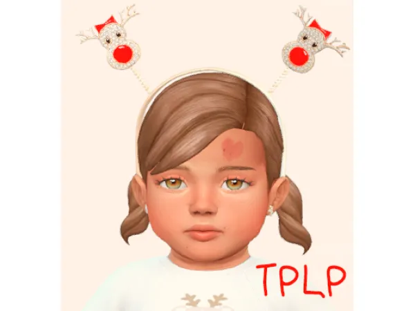 Maxis Match TPLP Reindeer Headband by TPLP - The Sims 4 Custom Content