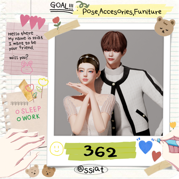 Alpha 362)Weve come this far as Happy ending by simsfinds - The Sims 4 Custom Content