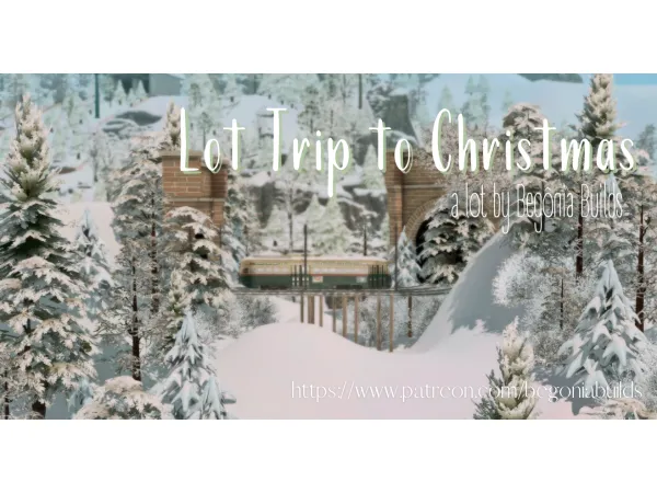 Gift Trip to Christmas - CC Files Free by begoniabuilds