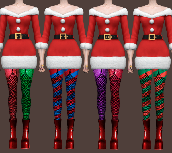 Maxis Match Xmas Stockings Elf Jennisims by simsfinds - The Sims 4 Custom Content