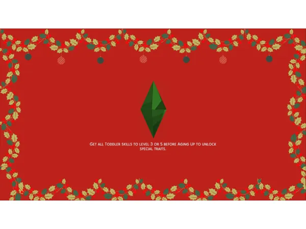 Mix holiday loading screens by PW - The Sims 4 Custom Content
