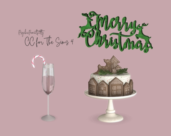 Alpha DECEMBER N2 by psychicpeanutkitty - The Sims 4 Custom Content