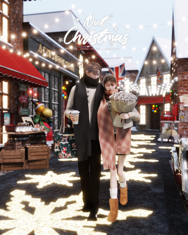 Alpha SIMS4 Next Christmas Collaboration by simsfinds - The Sims 4 Custom Content