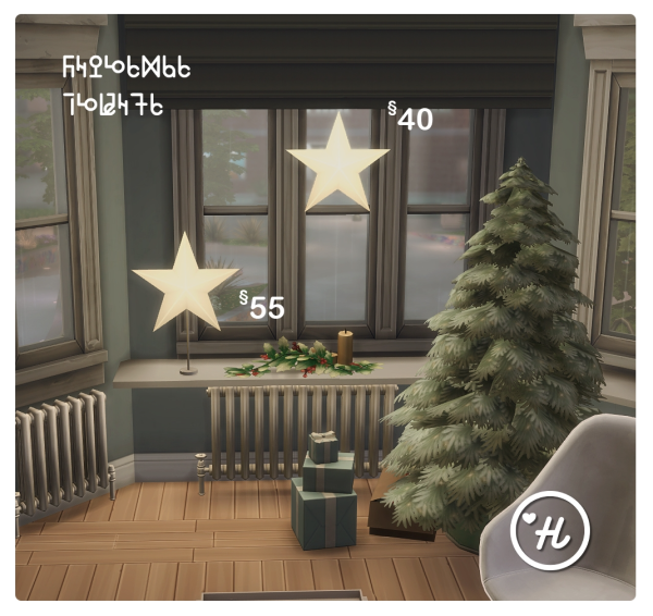 Mix Xmas lights by simsfinds - The Sims 4 Custom Content