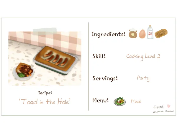 Maxis Match Toad in the Hole by littlbowbub - The Sims 4 Custom Content