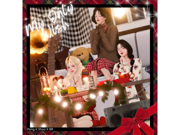 Mix [PxSxB] My Only Wish by 김심른 - The Sims 4 Custom Content