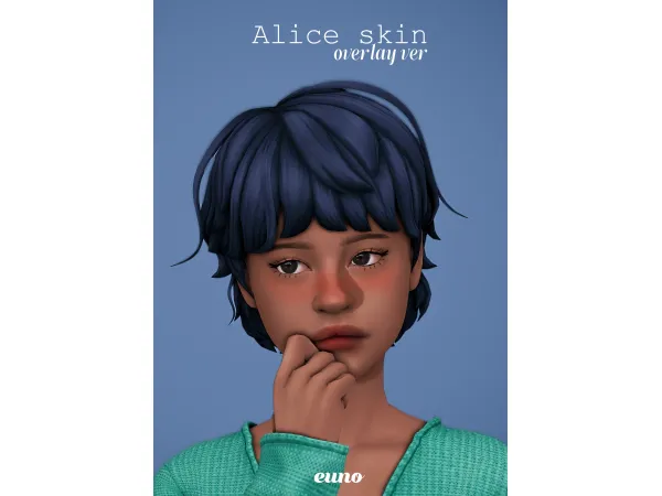 Maxis Match skin n1 alice overlay by eunosims - The Sims 4 Custom Content