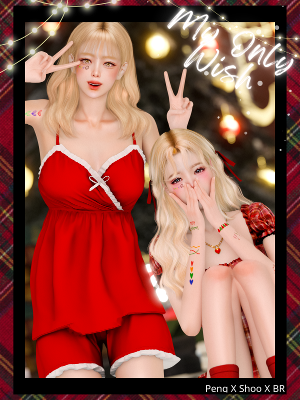 Mix [PXSXB]My Only Wish by simsfinds - The Sims 4 Custom Content