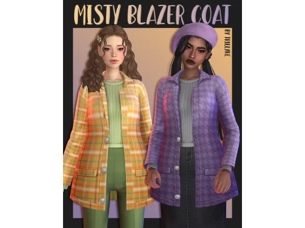 Misty Blazer Coat by trillyke