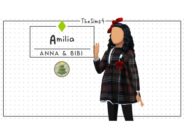 Alpha Amilia [AnnaBibi] by simsfinds - The Sims 4 Custom Content