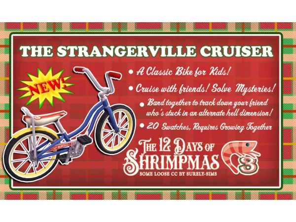 Mix DAY 3 THE STRANGERVILLE CRUISER - The Sims 4 Custom Content