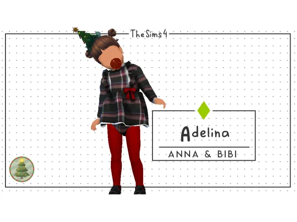 Alpha Adelina [AnnaBibi] by anna_bibi - The Sims 4 Custom Content