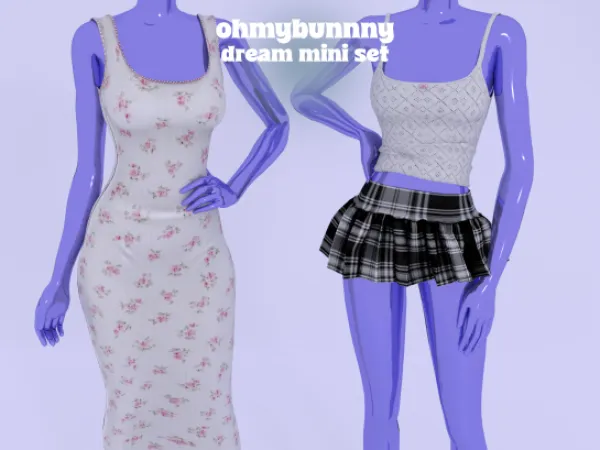 Alpha DREAM MINI SET by ohmybunnny2 - The Sims 4 Custom Content